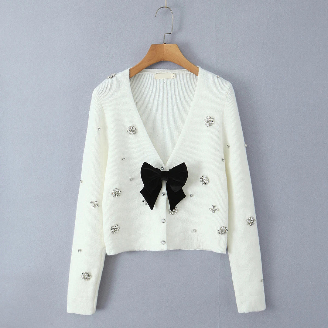 Luxury Bow Cardigan