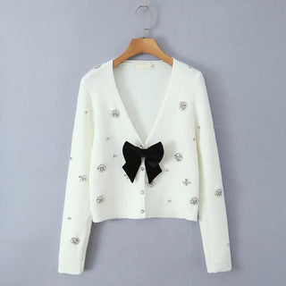 Luxury Bow Cardigan
