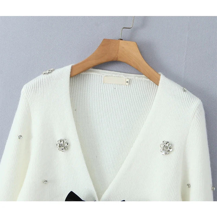 Luxury Bow Cardigan
